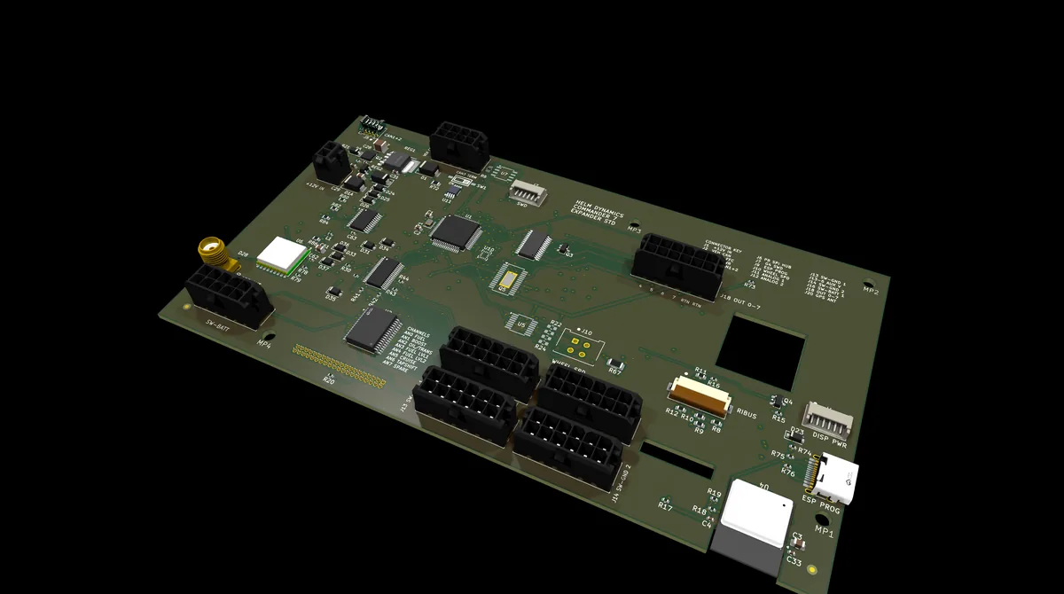 Expander Standard board, angled view